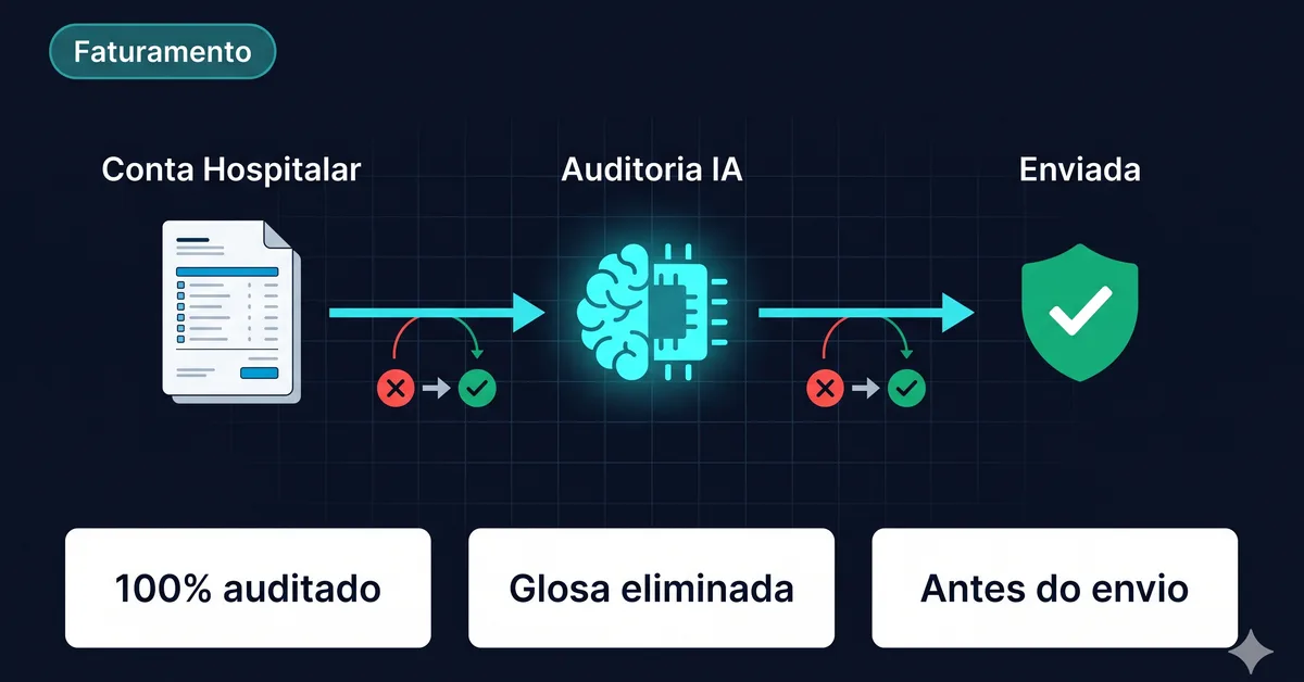 Auditoria de Contas Médicas com IA:o que Muda na Prática